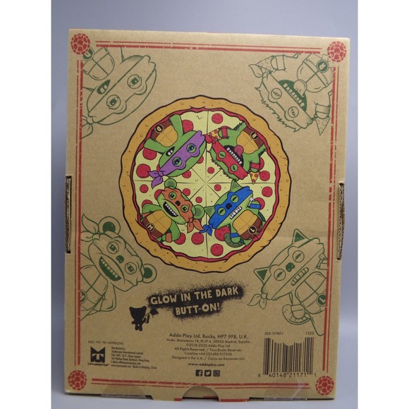 Teenage Mutant Ninja Turtles LEONARDO Fuggler Plush Funny Ugly Monster Limited - Picture 2 of 3